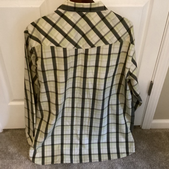 Mens ROCAWEAR SIZE 3XL STRIPED/PLAID LONG SLEEVE BUTTON UP- Nice! - Picture 2 of 7